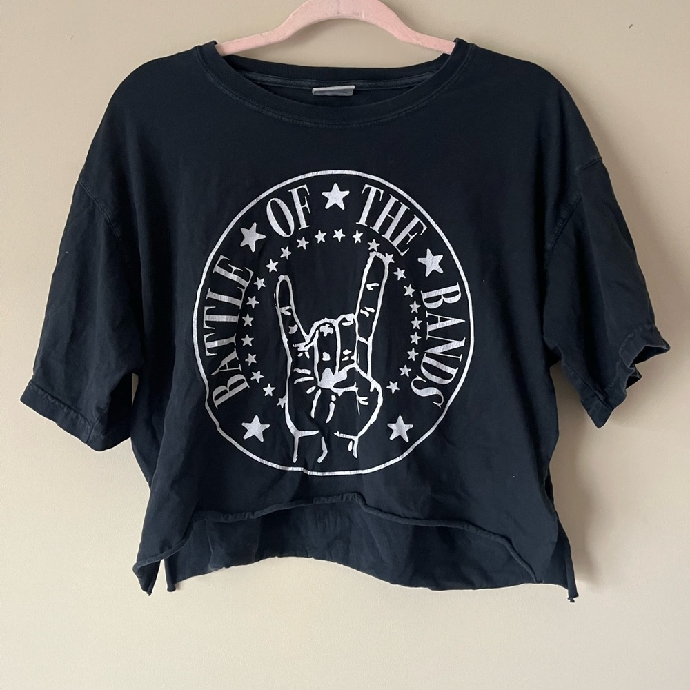 Battle of the Bands Frat cut of t shirt